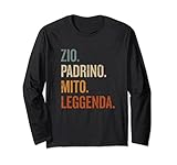 Zio Padrino Mito Leggenda-Geschenk für den italienischen Onkel Lang