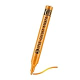 PHILSP Metallic Marker Pen Mehrzweck Paint Markers Pen Acryl Paint Pen für Rock Painting Ostereier Dekoration Paint Marker Stifte für DIY Gelbg