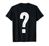 Fragezeichen T-Shirt Pärchen Guess Who Kostüm Shirt T-S