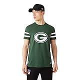 New Era Green Bay Packers NFL T-Shirt Fanshirt American Football Jersey grün - L