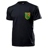 3 TrspBtl 165 Transportbataillon Bundeswehr Wappen Delmenhorst - T Shirt #17748, Größe:M, Farbe:Schw
