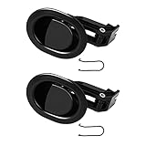 TuHeeHuT General Heavy Metal Sofa Stuhl Relax-Griff Ersatzteil mit Befestigungsclip, geeignet für die meisten Liegestuhl-Marken, Liegestuhl Griff Größe (7,6 x 8,9 cm) (2)