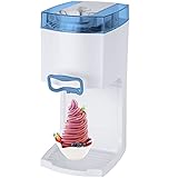 Syntrox Germany Softeismaschine Eismaschine Frozen Joghurt Maker Sorbet Maschine Eischef GG-50W-blue für Z