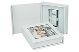 Elegantdisk USB-Box mit Bildfenster. Weiß