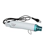 ConPush 300W Elektrische Heißluftpistole Heissluftfön embossing fön Heat Tool mini heißluftpistole für DIY Handwerk Prägung Schrumpfverpackung PVC (white)