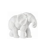 Elefantenbaby Elly aus Biskuit Porzellan weiß matt in Rosenthal Qualität 7 cm im Geschenkk