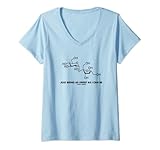 Damen Einfach so süß wie ich sein kann Saccharose Chemical Molecül T-Shirt mit V