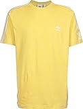 adidas Originals T-Shirt Herren TECH Tee FM3812 Gelb, Größe:L