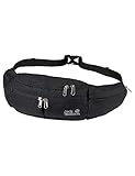 Jack Wolfskin Gürteltasche Swift, black, One S