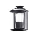 BBZZ Wunderschön dekorierte Lampen - Wandlampe ländlicher Stil Wasserdicht und Staubdicht Landschaft Wandlampe Retro Garten Wandlampe Außenw