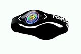 Das Original: Power Balance Silikon Armband Black/white Größe M