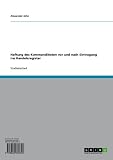 Haftung des Kommanditisten vor und nach Eintragung ins Handelsreg