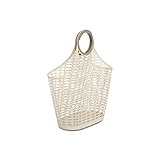 NFEGSIYA Wäschekörb Einkaufskorb Kunststoff Korbvoller Wagen Gemüsefrucht Hoppet Kleidung Aufbewahrungstasche Spielzeug Wäscherei Organizer (Color : Small Code)