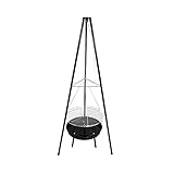ShowBest Tragbares Dreibein-Stativ für Grillen, Kochen, Feuerstelle, Grill, Picknick, Kochg