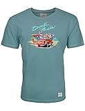 Herren T-Shirt VW Bulli »Back Packer« Petrol Gr.XL