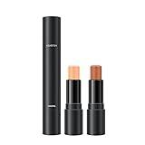 PERFECTHA Contouring Stick Make-up für Gesicht 2 in 1 Double Ended Highlighter Contouring Stick Langanhaltendes Highlighting Shading Gesichts-Make-up Double-Headed Face Concealer Contouring Stick