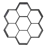 Gehwegplatten,Betonformen 1 stücke manuell pfliblenz Zementziegel konkrete formen diy kunststoff path moldformen für zementgarten dekoration Beton GießForm (Color : 30x30 Hexagon)