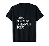 Paris New York Offenbach Tokio Offenbacher Hessen Stadt T-S