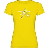 Kruskis Damen 11502302XXLK T-Shirt, gelb_021, XXL