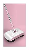 QTFBYT Reiniger Besen Roboter Staubsauger Boden Home Küche Kehrmaschine Mop Kehrmaschine Griff Haushalt Waschen Teppich (Color : Pink) Happy L