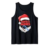 Santa’s Barber Weihnachtsmann Santa Claus Bart Weihnachten Tank Top