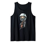 Lady Biker für Motorradfahrerin Tank Top