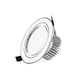 Dauerhaft Led Einbaustrahler 3,9 Zoll 3W / 5W / 7W LED Einbau Downlights Runde Anti-Blendung Deckenspotlicht Indoor Creative Embedded Integrated Floodlight Downlight-Beleuchtung Garage Lichter Deckenb