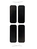 4 Stück Elektroden 50 x 130 mm für SaneoTENS, SaneoSPORT, SaneoVITAL und andere TENS EMS Reizstromg