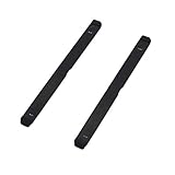 chenchen 2pcs Abdeckung Dachträger passend for Opel Astra H Vauxhall, Zafira B, 51 87 877 51 87 878 ​​Auto-Dach-Gepäckträg