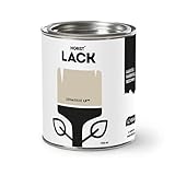 HORST Lack 750 ml | Farblack für Holz & Metall | für Innen- und Außen geeignet | absolut wetterfest & tropffrei | hohe Deckkraft | umweltfreundlicher & veganer Lack in 40 Farbtönen (Lehmerde)