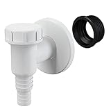 AlcaPlast APS2 Geräte Siphon 32 40 50mm | Abwasseranschluss für Waschmaschine, Spülmaschine etc, Durchmesser:DN 50