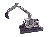 Lemke Minis LC4264 Liebherr Kettenbagger Silber Spur N 1.160