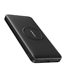 Anker PowerCore 10000mAh Wireless Powerbank mit USB-C Eingang, externer Akku, hohe Kapazität, kompatibel mit iPhone 11, Samsung Galaxy, iPad 2020 Pro, AirPods,