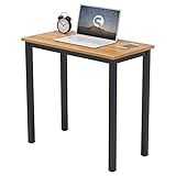 Need Computertisch Kleiner Schreibtisch 80x40 cm PC Tisch Bürotisch Arbeitstisch Esstisch für Home O