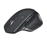 Logitech MX Master 2S Kabellose Maus, Bluetooth und 2.4GHz Verbindung via Unifying USB-Empfänger, 4000 DPI Sensor, Wiederaufladbarer Akku, Multi-Device, 7 Tasten, PC/Mac/iPadOS - graphit/schw