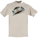 RetroClassic 1970 Herren T-Shirt Porsche 917 Beige sandfarben S