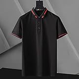 T-Shirt Kurzarm Herren Neue Herren Polo Shirt Herren Baumwolle Kurzarm Shirt Kleidung Trikots-5_XL