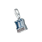 Giorgio Martello Milano Charm Strandkorb Bunt, Onesize 925 Sterling Silb