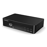 Oakcastle SB110 DVB-T2 Receiver für Fernseher, mit USB-Eingang zum Aufnehmen und Zurückspulen, HDMI und SCART-Anschlüsse, mit Fernbedienung, 150+ S