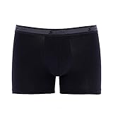 Cotonella Set mit 6 Boxershorts für Herren, Weiß/Schwarz, Baumwolle, bi-elastisch, Art.2384 (6 Boxershorts, Schwarz, 3 / S)