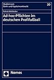 Ad-hoc-Pflichten im deutschen Profifußb