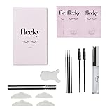 fleeky Wimpernlifting Set | Studioqualität at Home Lash-Lift-Set | Vegan Tierversuchsfrei | Wimpern-Curling Set | Natürliche Wimpern Verlängerung | 2 x 2 Zeitgleiche Anwendungen (S + M)