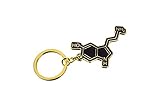 Jungle Empire Serotonin Molekül Schlüsselanhänger | Glücksgeschenke | Kleine Geschenke | Glück | Serotonin Schmuck