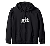 Git simple Kleidung für Programmierer Kapuzenjack