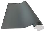 Cuadros Lifestyle Selbstklebende und magnetische Vinyl- Tafelfolie/Magnetafel/Magnetfolie, Farbe:Grau, Größe:50x50