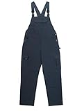 Krumba Herren Outdoor-Lätzchen, schnelltrocknend, wasserdicht, Patched Cargo Latzhose, navy,