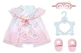 Baby Annabell 705537 Sweet Dreams Nachthemd - Kleidung für 43-cm-Puppen - Für Kinder ab 3 Jahren - Einfach für kleine Hände - Beinhaltet Nachtkleid, Hausschuhe, Schlafmaske und Kleiderbüg