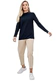 re.draft Damen Pullover Casual - Sweatshirt in Nachtblau in Größe M