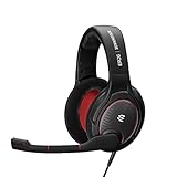 EPOS I Sennheiser Game One Offenes Akustisches Gaming Headset, Kopfhörer mit Kabel, 3,5-mm-Ansch. für PC PS4 PS5 Xbox Series X Xbox One, Switch, Headset mit Mikrofon Flexibler Arm mit Stummschaltung