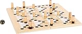 small foot Ludo und Leiterspiel Gold Edition, modernes Brettspiel für 2-4 Spieler, ab 4 Jahren, Art. 12218